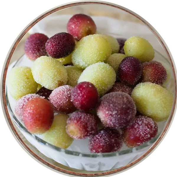 Frozen Grapes